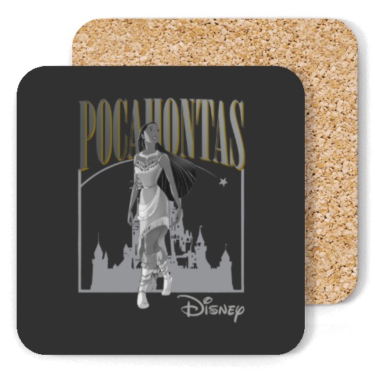 Pocahontas Vintage 90s Coasters, Disney princess Coasters