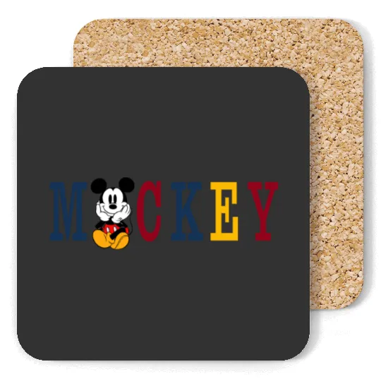 Disney Mickey Mouse embroidered Coasters