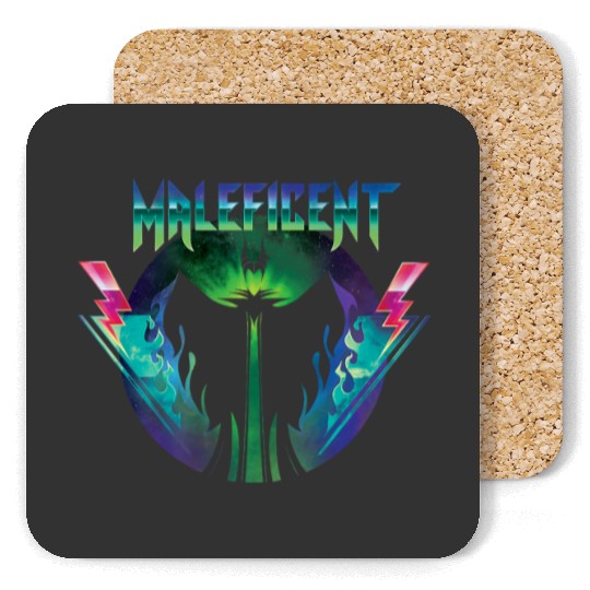 Disney Villains Maleficent Rock Portrait Coasters