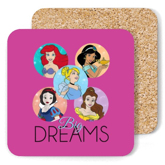 Big Dreams - Disney Princess Coasters, Princess Coasters