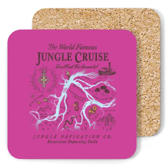Disney Jungle Cruise World Famous Coasters, Disney Jungle Cruise Coasters