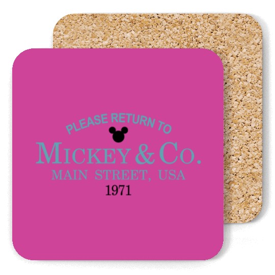 Mickey & Co Embroidered Coasters/Coasters/Coasters/Crewneck Coasters, Disney