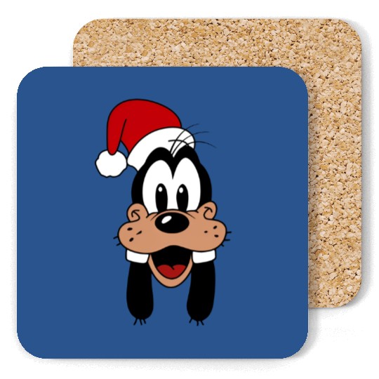 Christmas Disney Goofy Coasters, Mickey's Friend Goofy Coasters