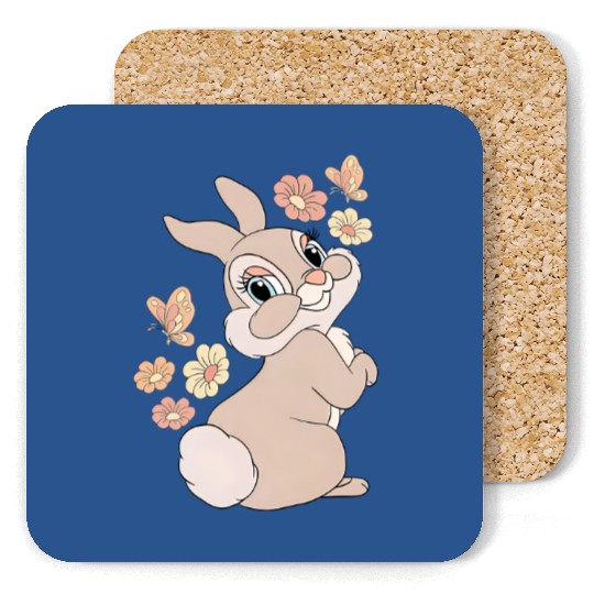 Disney Bambi Cute Miss Bunny Coasters, Disney Trip Coasters , Animal Kingdom Coasters, Disney Coasters, Disney World Coasters, Magic Kingdom Coasters