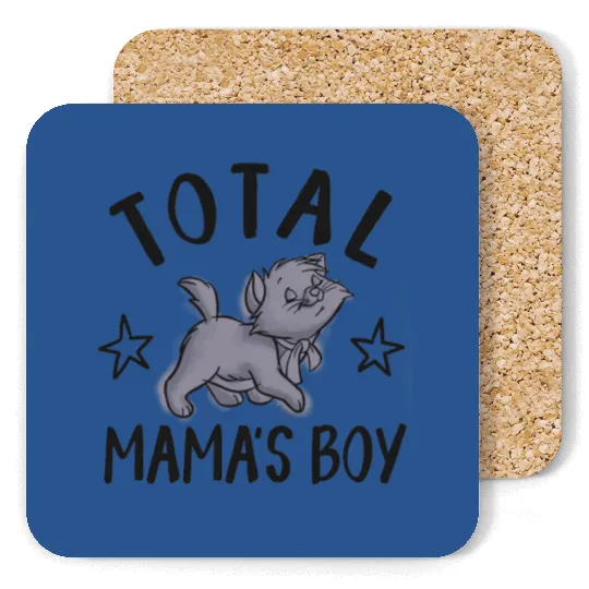 Total Mamas Boy Coasters, Berlioz Cat Coasters, The Aristocats Coasters, Disney Cats Coasters