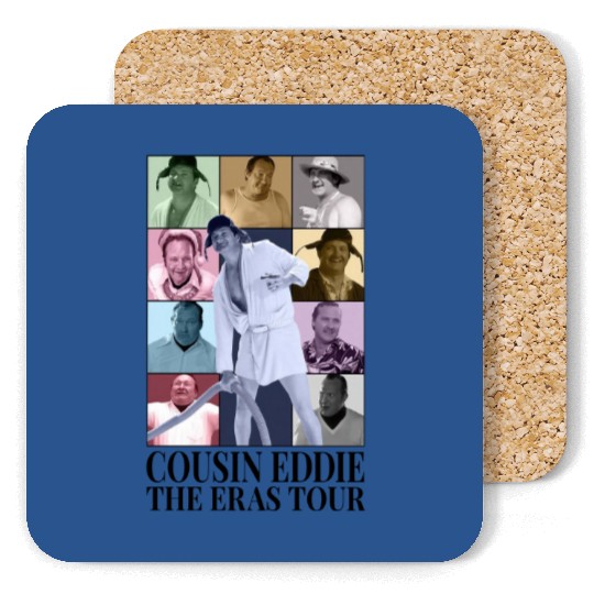 Cousin Eddie Eras Tour Coasters | Vintage Cousin Eddie Coasters