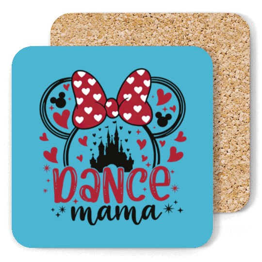 Disney Dance Mama Coasters, Dance Mom Coasters, Minnie Mama Coasters