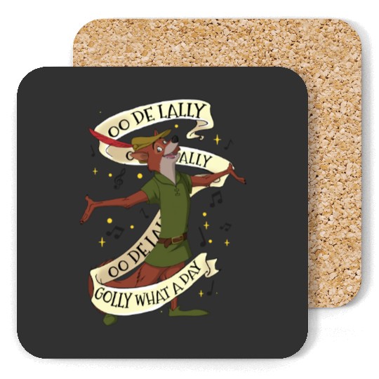Disney Robin Hood Ooh de Lally Coasters