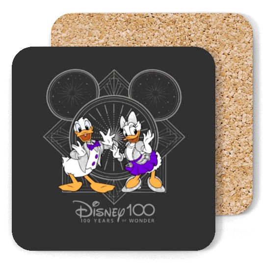Disney 100 Years of Wonder Coasters, Donald And Daisy Duck Coasters