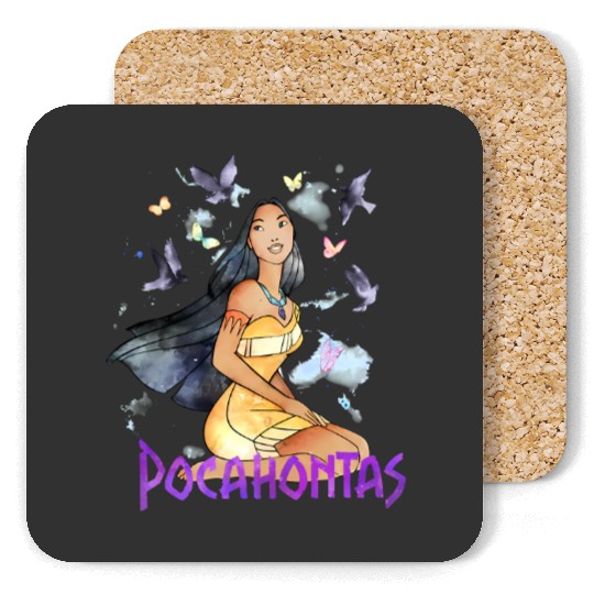 Disney Pocahontas Watercolors Of The Wind Graphic Coasters