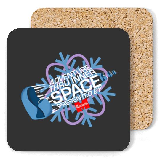 Adventure Thru Inner Space Vintage Logo - Disneyland - Coasters
