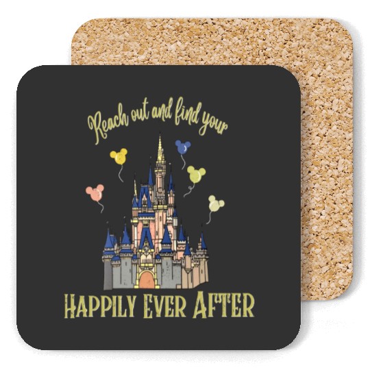 Vintage Disney Comfort Colors Coasters, Disney Castle Coasters, Magic Kingdom Castle