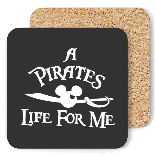 Disney Cruise Pirates Coasters, A Pirates Life For Me Coasters, Pirate Night Coasters, Pirate Coasters
