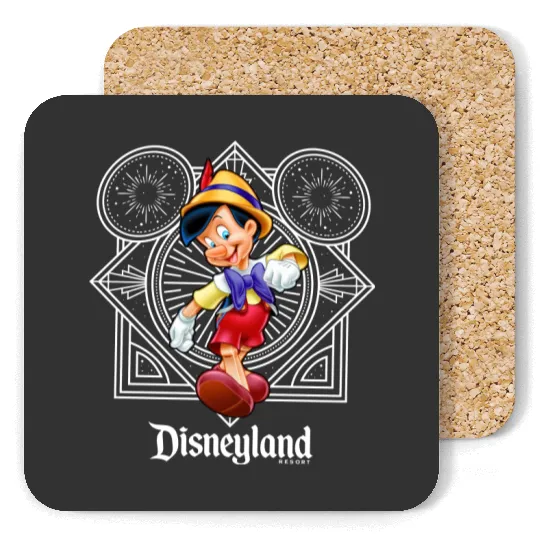 Disneyland Pinocchio 100 Years Of Wonder Coasters Cute Pinocchio Coasters