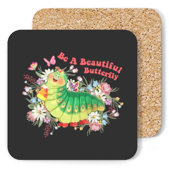 Be A Beautiful Butterfly Heimlich Coasters, Let the magic Blossom Disney Epcot