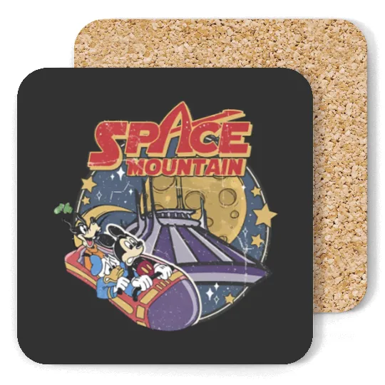 Colors Disney Space Astronauts Coasters, 90's Space Mountain Coasters