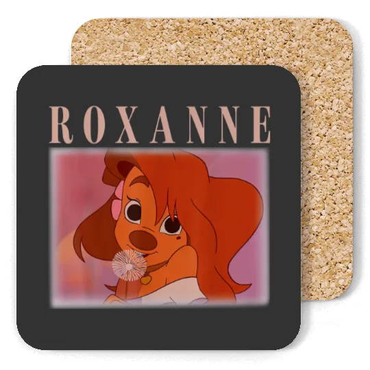 Disney A Goofy Movie Roxanne Portrait Vintage Coasters