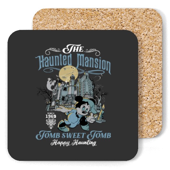 The Haunted Mansion Retro Coasters, Vintage Disney Ride Coasters