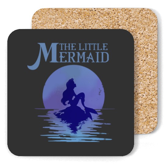 Vintage The Little Mermaid Coasters, Disneyworld Coasters