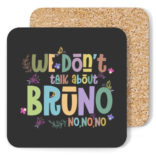 Disney Encanto Coasters, We Don't Talk About Bruno Coasters, Encanto Bruno Coasters