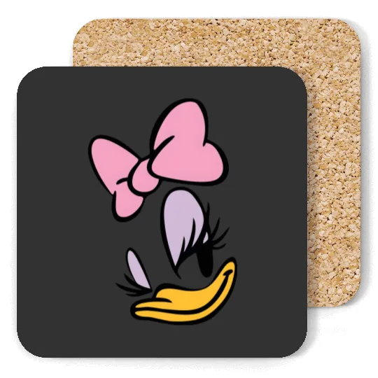 Daisy Duck Color Portrait Women's Racerback Tank |  Disney Daffy Duck Coasters