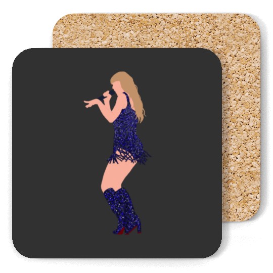 taylorswift midnights eras tour bejewled dance art Coasters