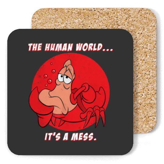 Disney The Little Mermaid Coasters, Sebastian Crab The Human World