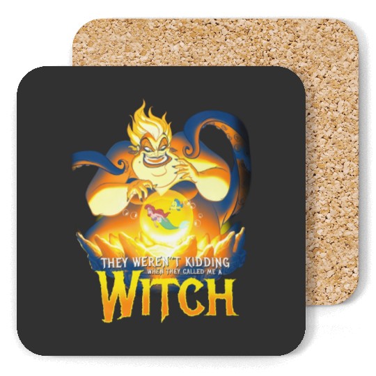 Disney Ursula Villain Sea Queen Coasters