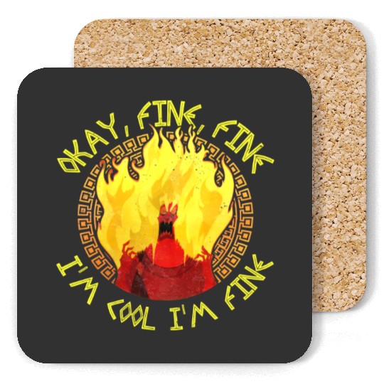 Disney Hercules Villains Hades Meme Okay Fine I'm Cool Retro Coasters