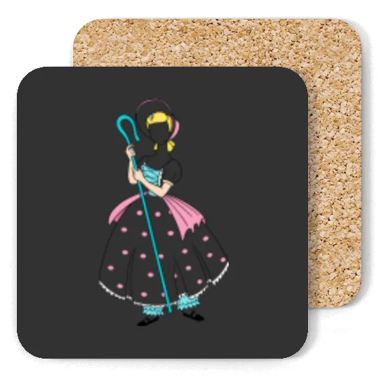 Bo Peep Embroidered Crewneck, Disney embroidered Coasters
