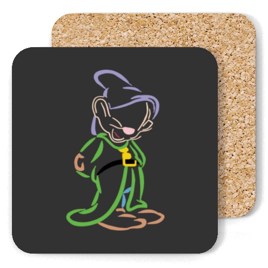 Dopey Embroidered Crewneck Crew, Disney embroidered Coasters, Disney Snow White Coasters, Disney Crew, Disney Crewneck