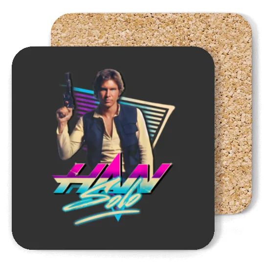 Han Solo Eighties Retro Star Wars Retro Coasters Disneyland Summer Trip 2023