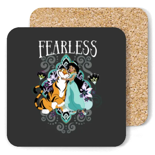 Princess Jasmine Alladin Coasters, Disney Character Coasters