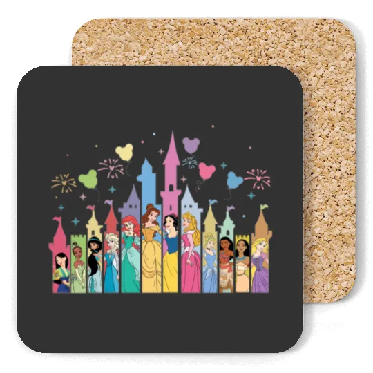 Disney Princess Castle Coasters, Disney Castle Coasters,