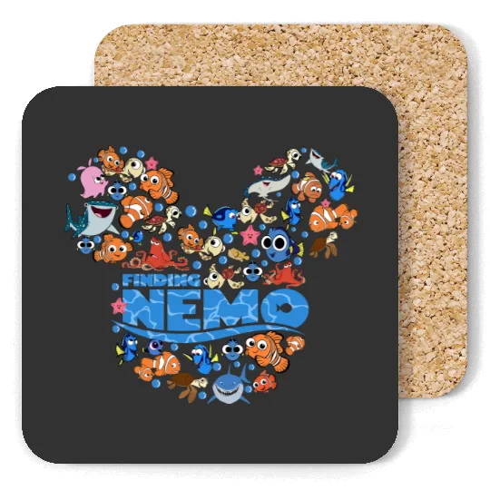 Finding Nemo Coasters, Disney Nemo Coasters, Nemo Coasters, Disney Cruise Coasters, Nemo Character Coasters