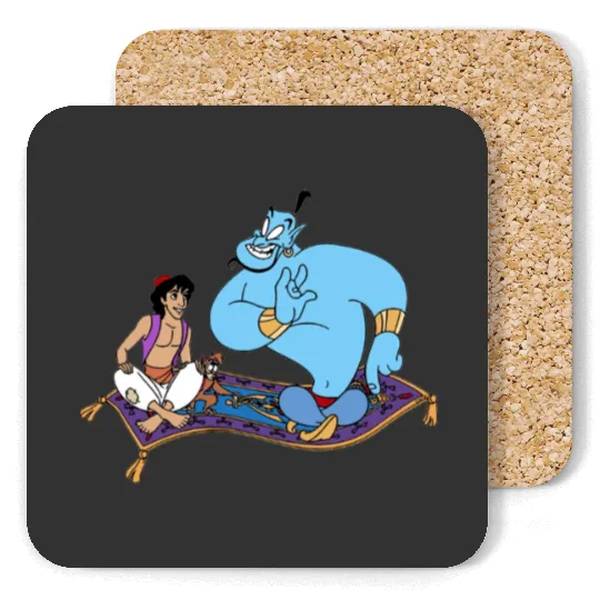 Disney Aladdin Genie Coasters, Aladdin Genie Coasters