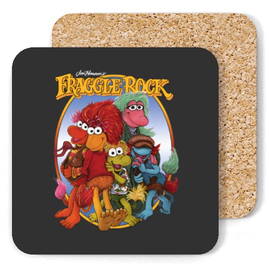 Disney Fraggle Rock The Muppets Group Hug Coasters