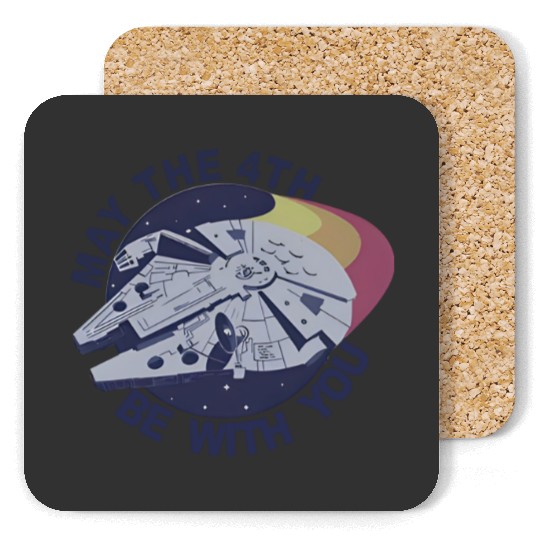 Galaxy Edge Coasters, Disney Star Wars Day Coasters, May The Fourth Be With You Coasters
