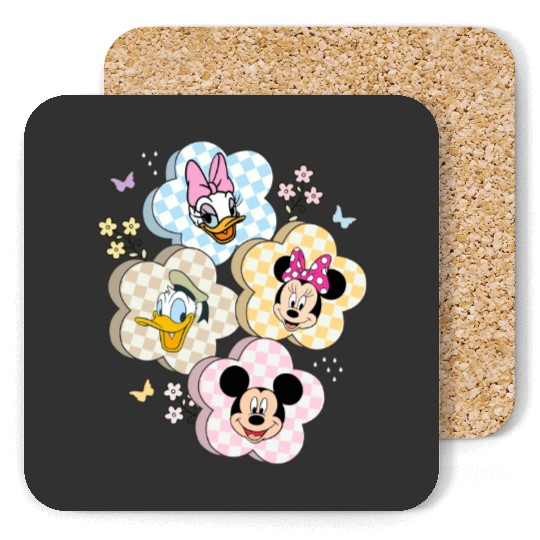 Disney Spring Coasters, Disney Flower and Batterfly Coasters