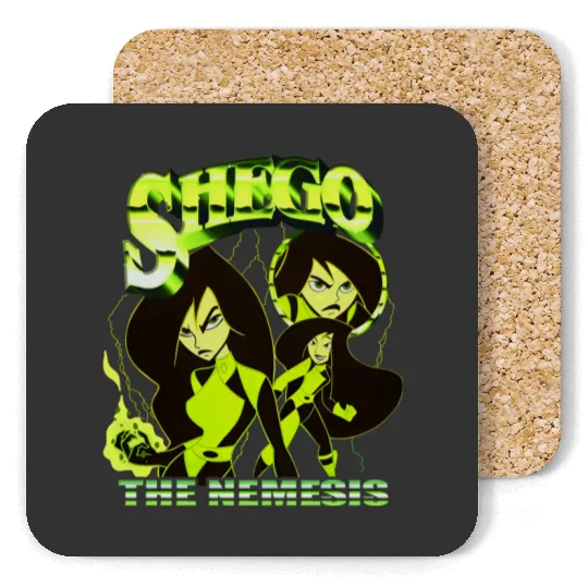 Kim Possible Shego The Nemesis Coasters, Disney Kim Possible Clothingx