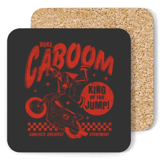 Disney Toy Story Coasters, Duke Caboom Coasters, Duke Caboom King Of The Jump Coasters