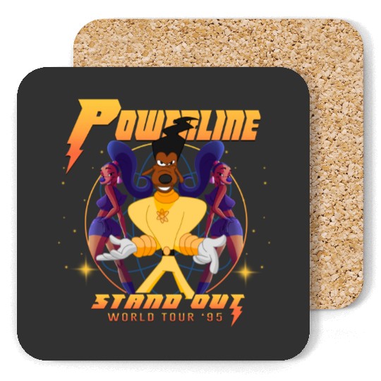 Disney A Goofy Movie Powerline Stand Out World Tour 95 Coasters