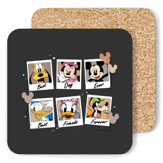 Disney Toy Story Coasters, Best Day Ever, Best Friend Forever,