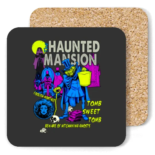 Vintage The Haunted Mansion  Coasters, Disney The Haunted Mansion Coasters