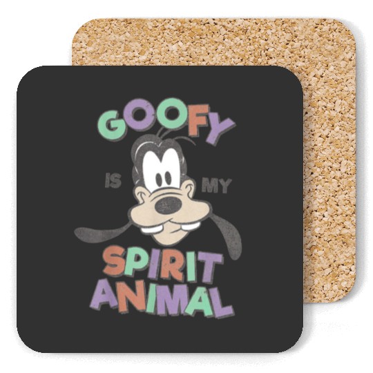 Goofy Coasters, Spirit Animal Coasters, Disney Mickey Coasters