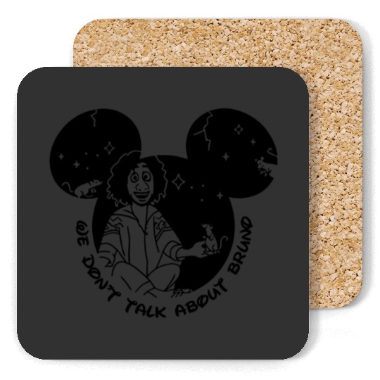 We Don't Talk About Bruno Disney Family Encanto Coasters