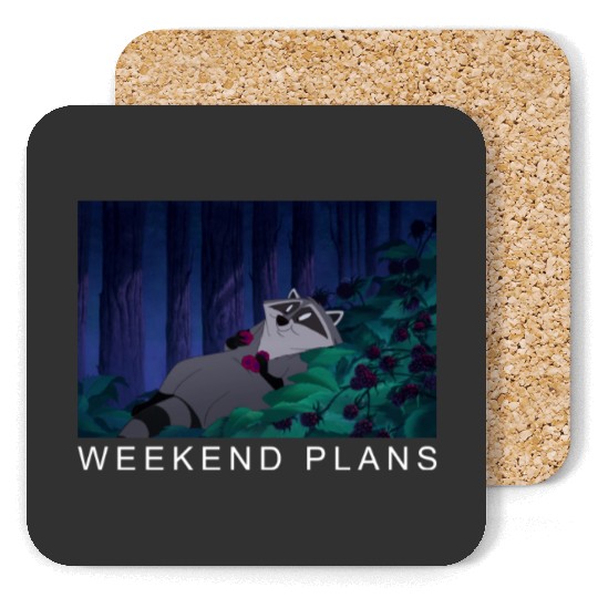Disney Pocahontas Meeko Raccoon Weekend Plans Coasters
