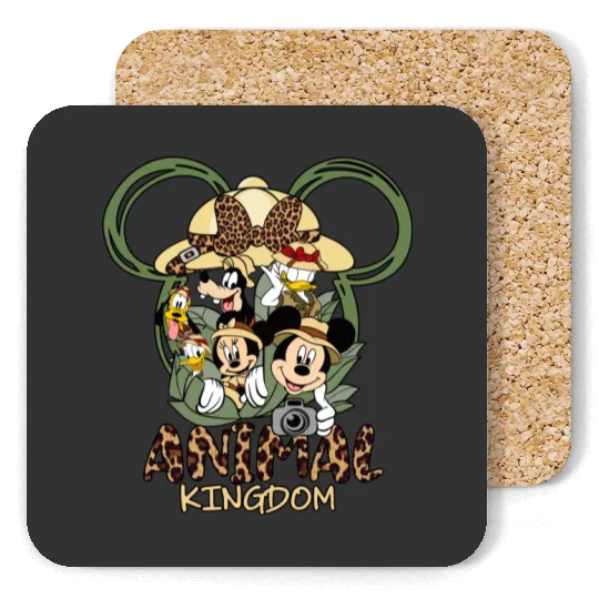 Disney Park Mickey Mouse And Friends Animal Kingdom Safari Coasters, Magic Kingdom Trip