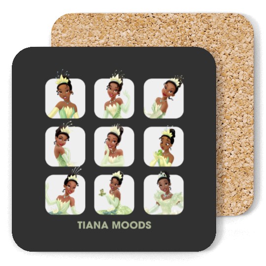 Disney Tiana Moods Face Box Up Disney Princess Coasters