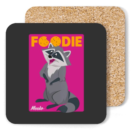 Disney Pocahontas Funny Meeko Raccoon Foodie Coasters